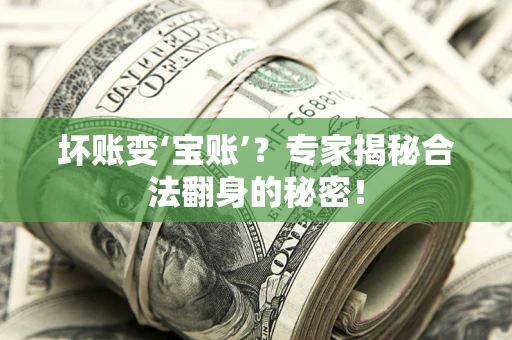 北京坏账变‘宝账’？专家揭秘合法翻身的秘密！