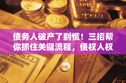北京债务人破产了别慌！三招帮你抓住关键流程，债权人权益不再缩水