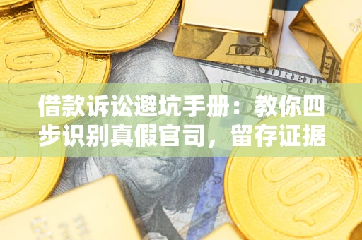 北京借款诉讼避坑手册：教你四步识别真假官司，留存证据不踩雷