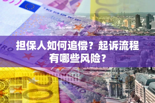 北京担保人如何追偿？起诉流程有哪些风险？