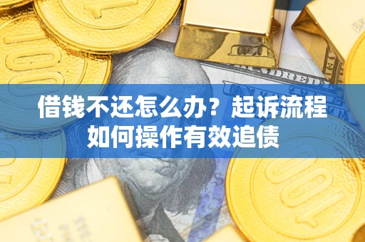 北京借钱不还怎么办？起诉流程如何操作有效追债