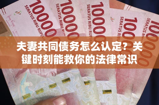 北京夫妻共同债务怎么认定？关键时刻能救你的法律常识