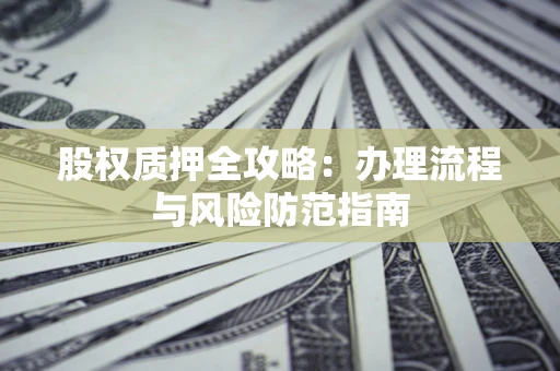 北京股权质押全攻略：办理流程与风险防范指南